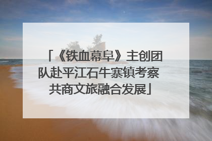 《铁血幕阜》主创团队赴平江石牛寨镇考察 共商文旅融合发展