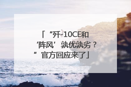 “歼-10CE和‘阵风’孰优孰劣？”官方回应来了