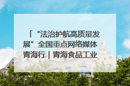 “法治护航高质量发展”全国重点网络媒体青海行｜青海食品工业协会：架起“青字号”美食的产业化桥梁