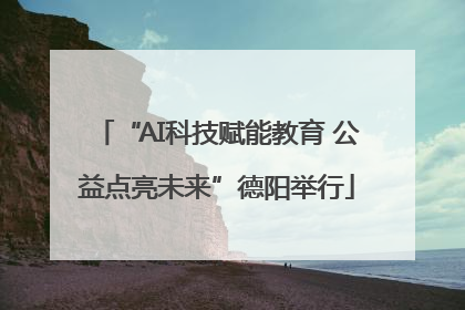 “AI科技赋能教育 公益点亮未来”德阳举行