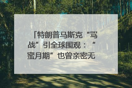 特朗普马斯克“骂战”引全球围观：“蜜月期”也曾亲密无间｜国际观察