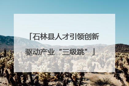 石林县人才引领创新驱动产业“三级跳”