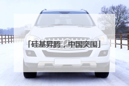 硅基昇腾，中国突围