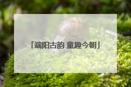 端阳古韵 童趣今朝
