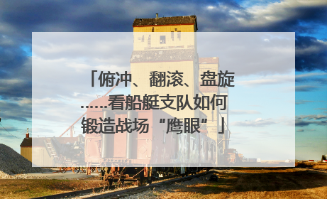 俯冲、翻滚、盘旋……看船艇支队如何锻造战场“鹰眼”