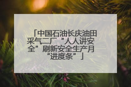 中国石油长庆油田采气二厂“人人讲安全”刷新安全生产月“进度条”