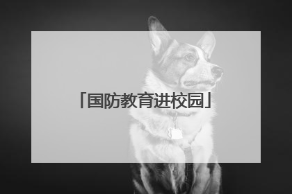 国防教育进校园