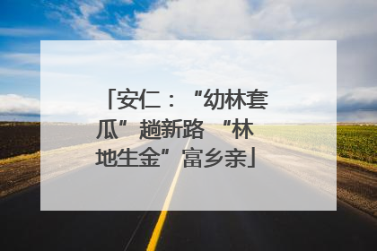 安仁：“幼林套瓜”趟新路 “林地生金”富乡亲