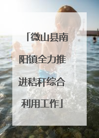 微山县南阳镇全力推进秸秆综合利用工作