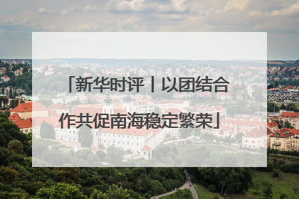 新华时评丨以团结合作共促南海稳定繁荣