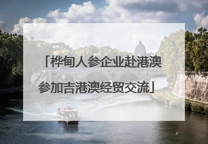 桦甸人参企业赴港澳参加吉港澳经贸交流