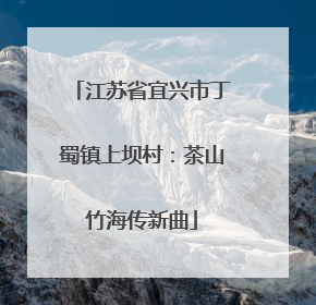 江苏省宜兴市丁蜀镇上坝村：茶山竹海传新曲