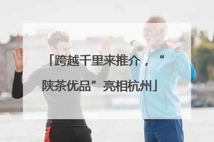 跨越千里来推介，“陕茶优品”亮相杭州
