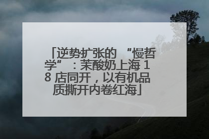 逆势扩张的 “慢哲学”：茉酸奶上海 18 店同开，以有机品质撕开内卷红海