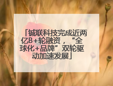 铖联科技完成近两亿B+轮融资,“全球化+品牌”双轮驱动加速发展