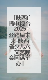 陕西广播电视台2025丝路星未来-陕西省少儿六一文艺晚会圆满举办