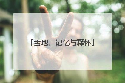 雪地、记忆与释怀