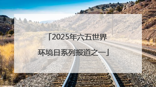 2025年六五世界环境日系列报道之一