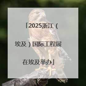2025浙江（埃及）国际工程展在埃及举办