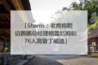 Shams：老鹰将聘请鹈鹕总经理格雷厄姆和76人高管丁威迪
