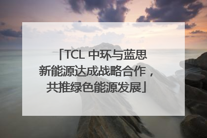 TCL 中环与蓝思新能源达成战略合作，共推绿色能源发展